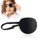 dadop Eye Patches for Adults and Kids Lazy Eye Patch for Left or Right Eye Soft and Adjustable One Eye Cover for Pirate or Cosplay (Classic)