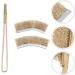 Mipcase 2 Sets Bird Cage Cleaning Brush Broom Handle Parrot Cage Cleaning Cage Birdcage 24X3X2CMx2pcs Curved Headx2pcs - Buy Online on GoSupps.com