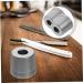 Doitool 2-in-1 Shaving Base & Storage Container - Aluminum Razor Holder & Brush Organizer for Men - Portable Scissor & Razor Knife Holder - Buy Online on GoSupps.com
