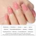 Jelly Nail Polish - Nude Nail Polish - Translucent Nude Pink Nail Varnish - Long Lasting Nail Varnish Quick Dry - Nail Polish for DIY Nail Art French Manicure No Need Cured - Buy Online on GoSupps.com