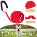 20m Track Leash for Dogs - Runeay Drag Line with Padded Handle for Training & Walking | Durable Leash for Small & Large Dogs - Red - Buy Online on GoSupps.com