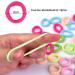 100 PCS Colored Baby Hair Bands | Soft Elastic Hair Ties for Toddler Girls | Ponytail Holders - Buy Online on GoSupps.com