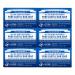 Dr. Bronner's - Pure-Castile Bar Soap (Peppermint 5 ounce 6-Pack) - Made with Organic Oils For Face Body & Hair Gentle & Moisturizing Biodegradable Vegan Cruelty-free Non-GMO Peppermint 5 Ounce (Pack of 6)