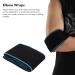 Buy Elbow Support Wrap - Elastic Compression Bandage for Fitness & Weight Lifting (Blue) | International Shipping Available - Buy Online on GoSupps.com