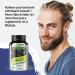 MYVIDAPURE Beard Growth + Men's Skin & Nails 5000mcg Biotin Capsules - Vitamin C, D & B-Complex, Hydrolyzed Collagen | Non-GMO, Gluten-Free - Buy Online on GoSupps.com