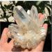 Crystal Rough Natural Crystal Rough 200g-350g Rare Beautiful White Flame Aura Quartz Crystal Cluster Specimen Home Decoration - Buy Online on GoSupps.com