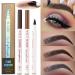 Allbesta 1 x Makeup Microblading Tattoo Eyebrow Pencil Waterproof Tattoo 3d Fine Sketch Eyebrow Tint Stamp - Buy Online on GoSupps.com