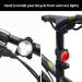 12 Pack Silicone Bicycle Light Straps - Cycling Rubber Mount Bands for Bike Lights in Black - Buy Online on GoSupps.com