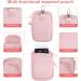 2 in 1 Zippered Pouch for Touchland Power Mist | Hand Sanitizer Case with Mini Pocket & Strap | Pink Travel Accessory for Women & Men - Buy Online on GoSupps.com