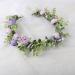 amangul Flower Headbands Women Bride Flower Crown For Wedding Party Supply Floral Garlands Crown Hair Wreath Floral Headbands(Purple) - Buy Online on GoSupps.com