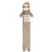 Extra Long 72cm Hot Water Bottle with Super Soft Sloth Plush Cover - 2L Capacity for Pain Relief on Aches or Injuries - Multi Colour - Buy Online on GoSupps.com