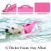Vivaglory Dog Swimming Vest for Small & Medium Dogs - Adjustable Easy On/Off Pink (Ribcage Girth 48-58 cm) - Buy Online on GoSupps.com