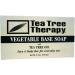 Buy Tea Tree Therapy Vegetable Base Soap with Tea Tree Oil 3.5 oz | Natural Skincare for All Skin Types | International Shipping Available - Buy Online on GoSupps.com