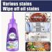 DINNIWIKL Urcstyle Stain Remover Urcstyle Laundry Stain Remover Active Enzyme Laundry Stain Remover Active Enzyme Detergent Stain Remover Laundry Stain Quik Sure (2PCS-Purple) - Buy Online on GoSupps.com