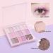 Buy 18 Colorful Eyeshadow Palette - Matte & Shimmer Ultra Pigmented Waterproof Blendable Makeup - 0.35 oz 03# | International Shipping Available - Buy Online on GoSupps.com