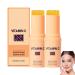 yxcully Vitamin C Serum Stick - Brightening & Moisturizing Face & Body Balm Anti-Aging Eye Balm to Reduce Fine Lines Unified Complexion Moisturizes Dry Skin (2pcs)