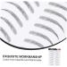 Healeved 9 Sheets Waterproof Eyebrow Stickers Brow Black Mens Sticking Stuffers Peel off Transfer Stickers 21x15cmx3pcs Black 1x3pcs - Buy Online on GoSupps.com