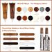 DEWEL Wood Furniture Repair Kit - Wood Fillers Touch Up Markers & Wax Sticks for Cracks Scratches & Holes - Perfect for Tables Floors & Doors - International Shipping Available - Buy Online on GoSupps.com