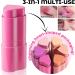 LXZJJM Heart Blush Stick Cream Multi Purpose 3 in 1 Blush Stick for Cheeks Sweet Heart Shaped Design Easy Application Smooth Velvet Finish Blush for Cheeks Eyes Lips (02# Golden Hour 5G) 02# Golden Hour 5 g (Pack of 1) - Buy Online on GoSupps.com
