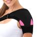 Shoulder Brace Support Rotator Cuff Compression Support Adjustable Shoulder Support Brace Strap Joint Sport Gym Compression Bandage Wrap for Fitness or Training Exercise(Blue)