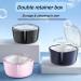 Denture Storage Box - Portable Immersion Box for Elderly Retainer & Invisible Braces Cleaning - Green - Buy Online on GoSupps.com