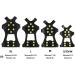 Willceal Ice Cleats - Rubber Snow Shoe Spikes with 10 Steel Studs for Traction | Yellow Medium - Buy Online on GoSupps.com