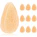 10 Pack Facial Sponge for Daily Cleansing and Gentle Exfoliating - Buff Puff Style Exfoliating Pads Perfect for Removing Dead Skin Dirt and Makeup - Reusable Puf Made in The USA