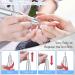 30000rpm Professional Nail Drill Set for Acrylic Nails - Electric Efile Machine Kit with Drill Bits for Manicure & Pedicure - Ideal for Beginners and Salons - Black - Buy Online on GoSupps.com
