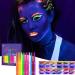 Color Eye Liner UV Fluorescent Rainbow Eye Liner 12 Colors Quick-Drying Waterproof | Neon Glow Supplies Highly Pigmented Graphic Liners for Long-lasting Wearing - Buy Online on GoSupps.com