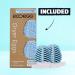 Ecoegg Dryer Egg - Reduces Drying Time, Freshens and Softens Clothes - 2 Eggs, 4 Fragrance Sticks - Hypoallergenic Fresh Linen Scent - Approx 40 Dries - Buy Online on GoSupps.com