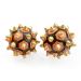 2x hedgehog ball made of wood and brass | handmade natural product | acupressure massage relaxation | DBT skills against tension