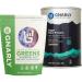 Gnarly Nutrition Performance Greens Blueberry A ai (11.64 oz) and Gnarly Vegan Plant Protein Meal Replacement - Chocolate (28.2oz)