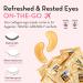 Elizabeth Mott 24K Gold Under Eye Patches - Hydrating & Brightening Eye Mask with Collagen Niacinamide & Peptides | Perfect Gifts for Women - Cruelty Free - Buy Online on GoSupps.com