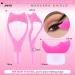 3 in 1 Mascara Shield 2Pcs Lash Tools Mascara Shield Applicator Guard Silicone Eyeliner Stencils Beginners Friendly Makup Tool by JIMIRE(Plum) Mascara Shield- 2 - Buy Online on GoSupps.com