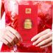 Didiseaon 18 Pcs Red Envelope Wedding Hongbao Lucky Money Envelopes Red Money Packets Chinese Lai See Wedding Gift Card Red Packet for New Year New Year Items Christmas Imitation Gold Leaf - Buy Online on GoSupps.com