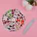 Kalolary 20 Sheet 3D Nail Film & Self-Adhesive Nail Stickers with Nail File - DIY Nail Art for Women & Girls - Buy Online on GoSupps.com