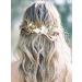 Vakkery Gold Flower Bridal Hair Vine Pearl Headband & Hair Accessories for Women & Girls - Buy Online on GoSupps.com