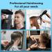 AMULISS Professional Hair Clippers & Zero Gapped Trimmer Kit - Cordless Grooming Set for Men with Beard Trimmer & Hair Dryer - Perfect for Haircuts & Styling - Buy Online on GoSupps.com