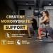 Creatine Monohydrate Gummies - Sugar Free Vegan 5g per Serving Pineapple Flavor - 120 Count for Men & Women - Buy Online on GoSupps.com