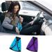 HONGXIN-SHOP Seatbelt Adjuster | Car Safety Harness Strap | Seat Belt Protector Clip Covers | Purple Blue | 2 Pieces - Buy Online on GoSupps.com
