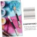 Baluue 96 Pcs Latex Eye Shadow Stick Cosmetics Brush Eye Makeup Eye Shadow Applicator Aluminum - Buy Online on GoSupps.com