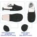 2 Pcs Bowling Shoe Slider Covers - Elastic Band, Unisex Men Women, Black - Buy Online on GoSupps.com