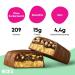 Buy Nicks Low Carb Hazelnut Protein Bar | 15g Protein | Keto & Gluten-Free | 12 Bars | 209 Calories - Healthy Nougat Chocolate Snack - Buy Online on GoSupps.com