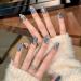 Temperament manicure new handmade explosions wearing custom nail nail patch nail.(Medium -T XS) - Buy Online on GoSupps.com