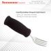 Sammons Preston Deluxe Built-Up Handle Fork 8" Long Stainless-Steel Easy-Hold Utensil with Removable Soft Molded Foam Grip Adaptive Eating Aid for Those with Arthritis and Weak Grip - Buy Online on GoSupps.com