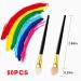 Sponge Paint Brush - 50pc Eyeshadow Applicators for Art & Eye Makeup | Reusable Small Brush Tools - Buy Online on GoSupps.com