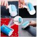 JZK 2X Blue Sticky Roller Lint Roller | Washable & Reusable Pet Hair Remover for Clothes Dust & Lint | Perfect for Travel & Home - Buy Online on GoSupps.com