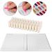 BNG Professional Nail Color Display Book - 308 Colour Nail Chart, Gel Polish, Design Display, 360 Pcs False Nails Tips - Silver - Buy Online on GoSupps.com