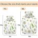 NAANLE Hot Water Bottle with Cover - Watercolor Daisies 2L Large Warm-Up Bag for Menstrual Cramps Pain Relief & Heat Therapy - Ideal for Hands & Feet - Buy Online on GoSupps.com