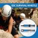 WeKnife Titanium Emergency Whistle with Paracord - Loud Blast for Safety in Kayaking, Boating, Camping & Hunting - Coyote Blue - Buy Online on GoSupps.com